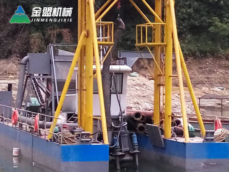 潜水泵深水抽沙船