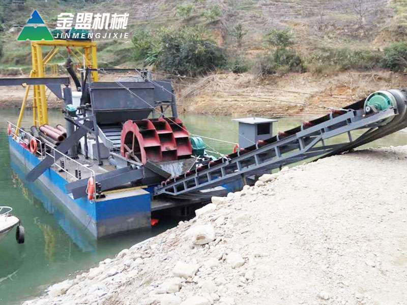 潜水泵深水抽沙船