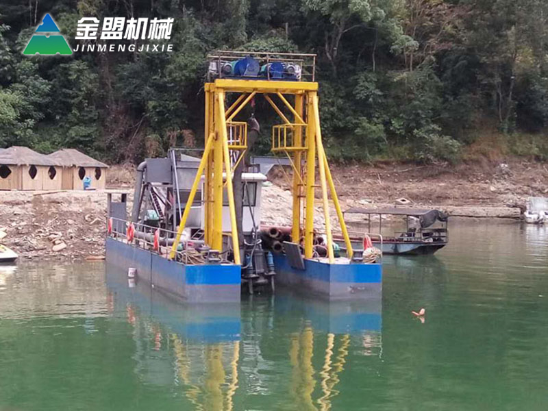 潜水泵深水抽沙船