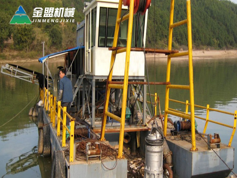 潜水泵深水抽沙船