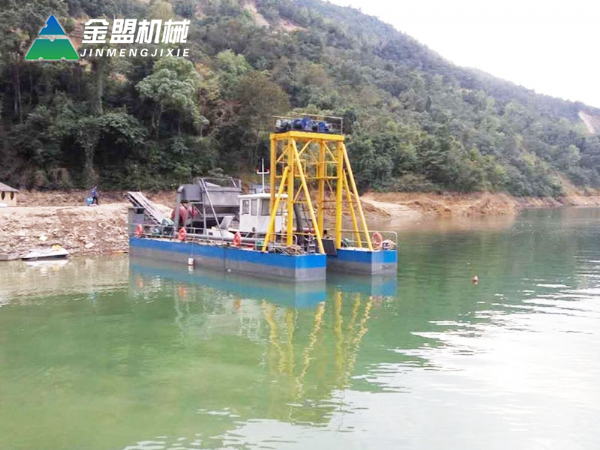 潜水泵深水抽沙船