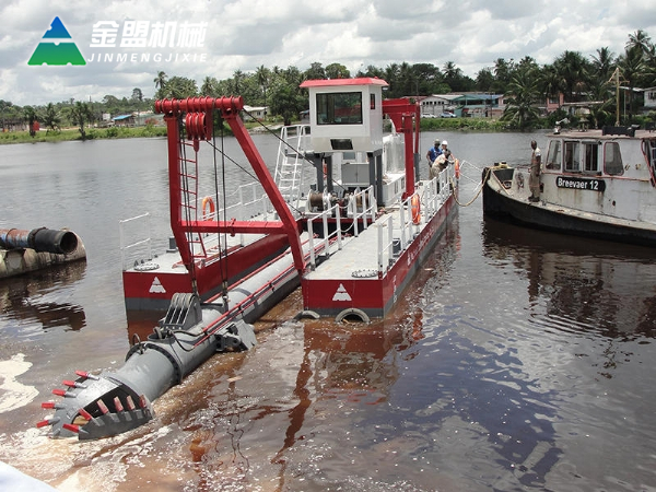 10寸泵全液压绞吸船
