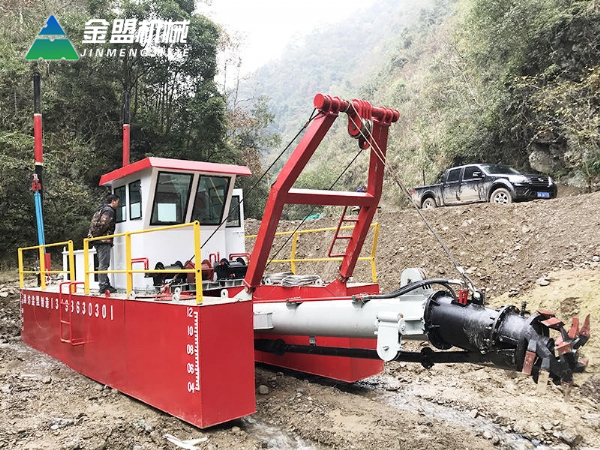 4寸泵全液压绞吸船